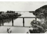 평양지역의 대동강 인근 수도다리 (제공 : 국가기록원, 출처 : 러시아 국립영상사진문서보관소) 11번째 사진