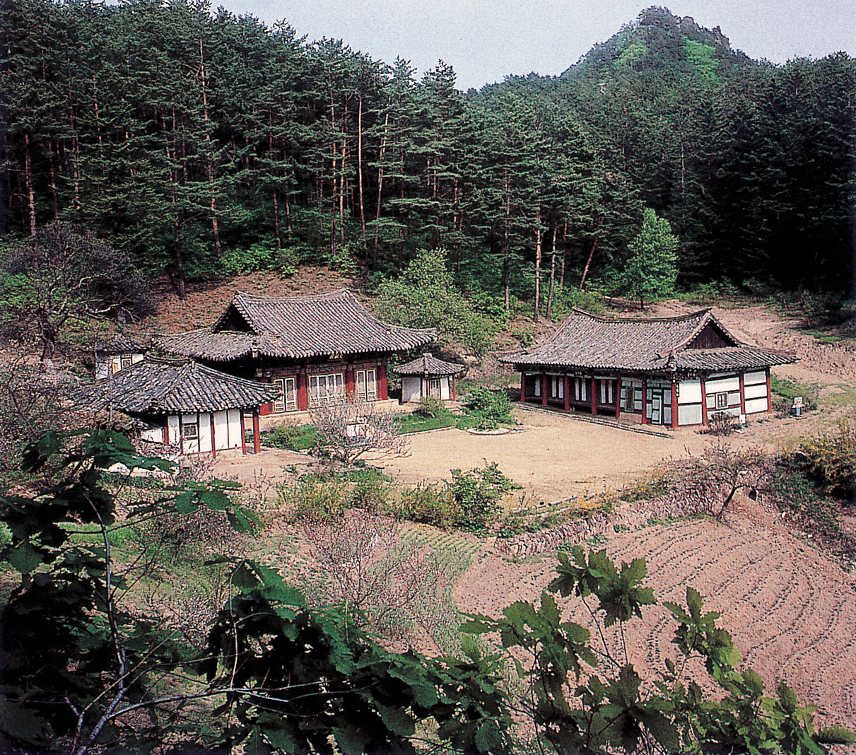 칠보산(七寶山) 개심사 전경 - 함경북도 (제공 : 평화문제연구소)  13번째 사진